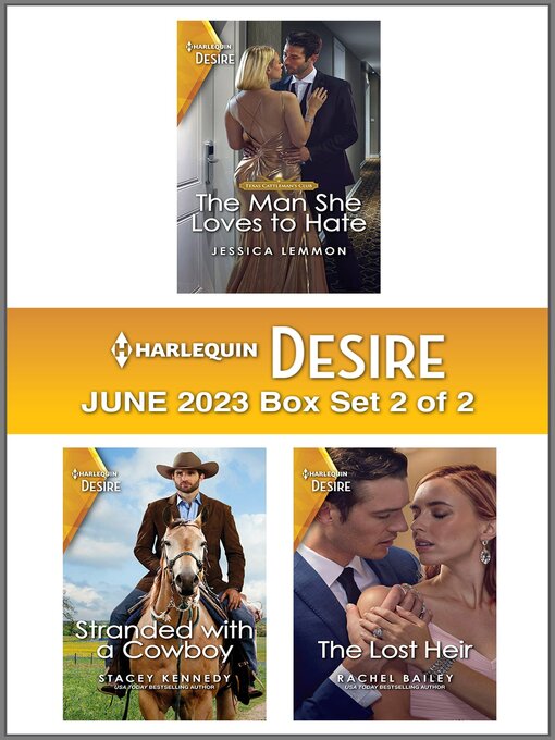 Cover image for Harlequin Desire June 2023--Box Set 2 of 2